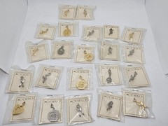 Vintage Lot NOS New Unused CORO Necklace Jewelry Pendants w/Original Packaging