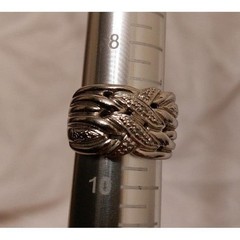 Ring Ross-Simons Vintage Tied Knot Band Sterling Silver 925 Size 9