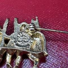 Vintage Edgar Berebi Limited Edition 6 All n A Row Angel child Brooch