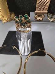Special, Wow Gold Tone Jewelry lot Some signed