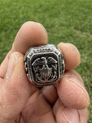Vintage Military United States Navy Class Ring