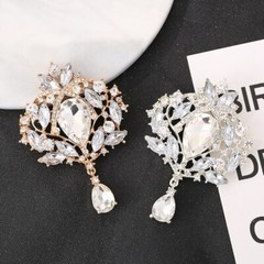 Antique Flower Brooch Butterfly Brooches Retro Pin Clothing Accessories Corsage