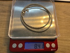 Vintage Sterling Silver Twist Neck Wire Necklace Choker Torque 14” to 16”