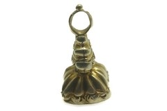 TINY ANTIQUE ENGLISH 15K GOLD BLOODSTONE MONOGRAM SEAL FOB / CHARM C1830