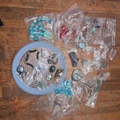 ​1lb Vintage to Modern Costume Jewelry Lot Estate Mix Wearable Pieces Mystery