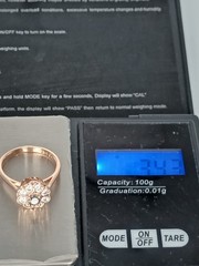 Vintage 1990s 14 Ct Rolled Gold Mystic Topaz Ring Size UK P US 7.5 Hallmarked!!