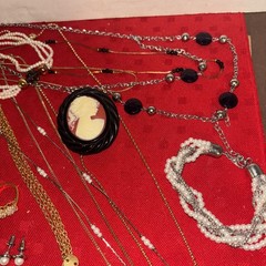 Vintage Estate Jewelry Lot-All Wearable Mix Estate Find- #062326