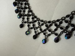Victorian Reproduction Faux Jet Necklace