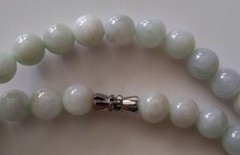 Jade AAA necklace 68 pieces 6 mm beads 20 inch long new and quality jade jewelry
