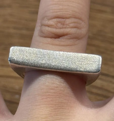vintage artisan ring sterling silver 925