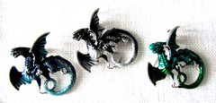 Dragon Brooch Pin (3 Sizes) Mixed Assortment (12 COLORS) ** YOU CHOOSE **