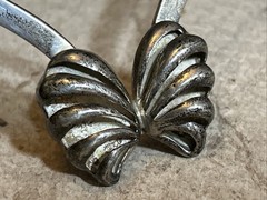 29. Vintage Mark TAXCO 925 Sterling Bow Butterfly V Wire Choker Necklace 33.8g,