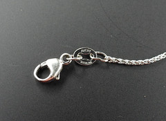 James Avery Chain Fine Wheat Spiga Solid 925 Sterling Silver 17″ long Jewelry