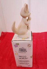 Vintage Collectable 1988 Samuel J. Butcher ENESCO HELLO WORLD Porcelain Figurine