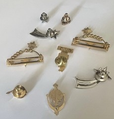 Avon Seller Award Recognition Pin Lot Of 9