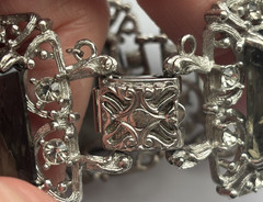 1962 SARAH COVENTRY Celebrity Smoky Rhinestone Bracelet Brooch Earrings Ring Set