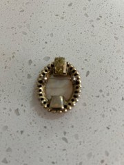 Vintage Carved Shell Cameo Brooch/Pendant