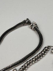 Vintage Rhinestone Necklace Lot, Bib & Statement, Signedf Kramer, Selro