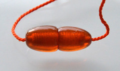 1970 RUSSIAN SOVIET BALTIC AMBER TWIST CLASP NECKLACE 老琥珀 PENDANT SUSPENSION PIN