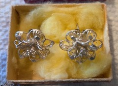 EUC Vintage Italian silver filigree jewelry set 1960’s from ITALY complete set
