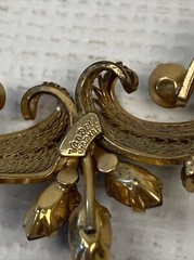 Vtg Van Dell 1/20 12K GF Necklace & Other Vintage Jewelry Pins Earrings
