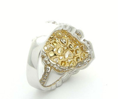 DIAMOND FANCY COLOR CLUSTER RING CERTIFIED NATURAL EARTH MINED DESIGNER $22,750