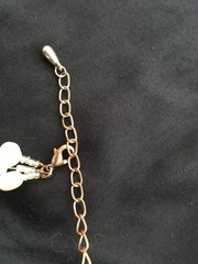 triple strand baroque fwp pearl bead necklace and earrings