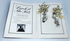 “Stars & More Stars” Lunch At The Ritz 1989 Clip Earrings & Card