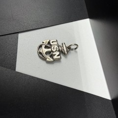 Vintage Sterling Silver USN United States Navy Anchor .75″ x .5″ Charm 1.6g