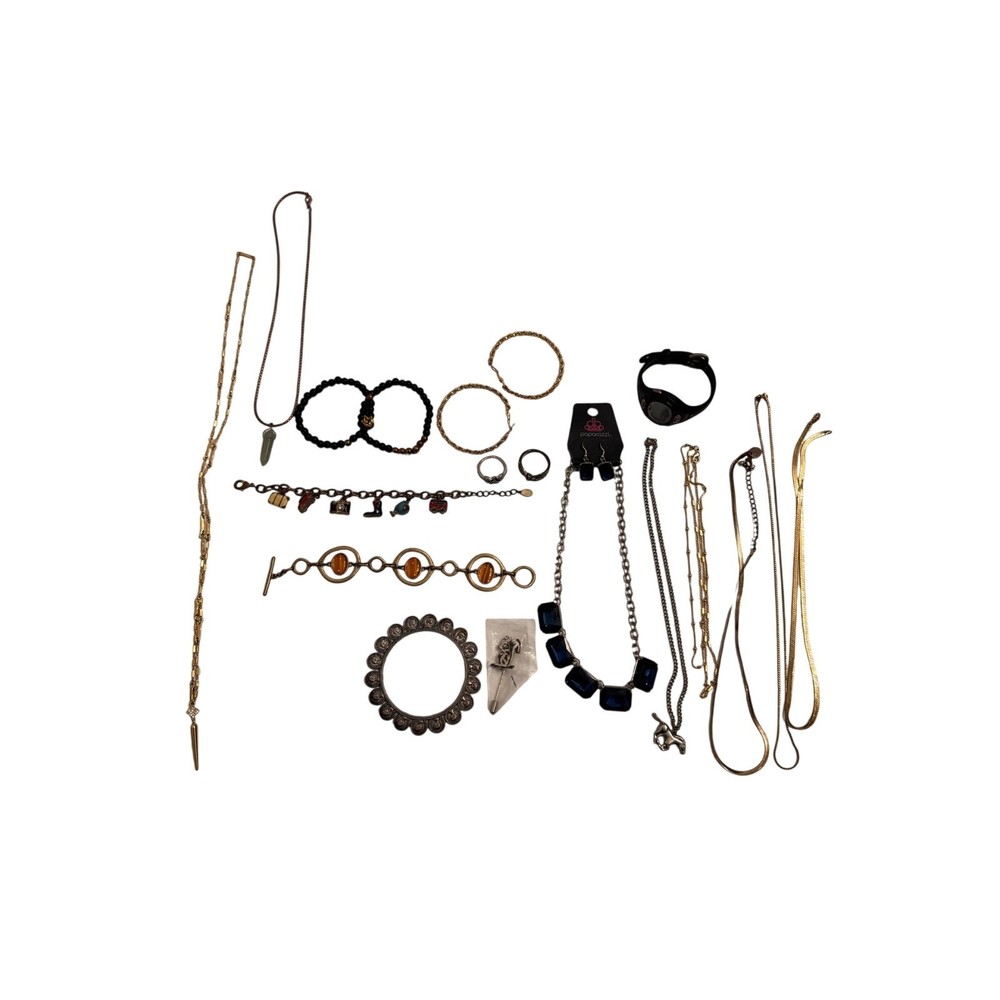 19pc Assorted Women’s Fashion Costume Jewelry As Pictured