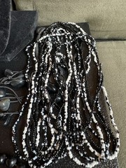 Vintage to Modern Estate Jewelry Lot -9 pcs Bead Metal