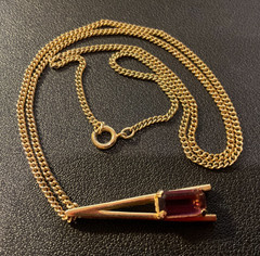 4 Piece set – AVON 1975 PLAZA IV PARURE – Necklace, earrings, ring, bracelet