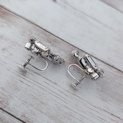 Vintage Screw Back Earrings – Stylish Unusual 1″