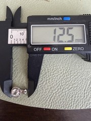 10K White Gold Pendant