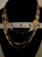 Gold Tone chain necklace – 32″ for any occasion