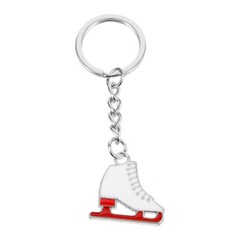 Zinc Alloy Key Chain Wear-resistant Alloy Roller Skate Decorative Bag Pendants