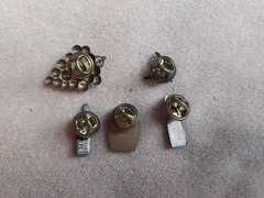 Jan Michaels S F Pin Set Grape Wine Tie Tac 5 Piece *MAN* Vintage Lot