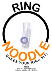 RING NOODLE MINI – Ring Guard, Ring Size Reducer – 6 pack (less size reduction)