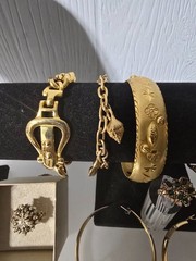 Special, Wow Gold Tone Jewelry lot Some signed
