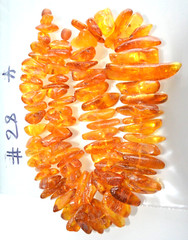 72gr RUSSIAN SOVIET BALTIC AMBER BEAD NECKLACE 琥珀 BRACELET STONE PENDANT EARRING
