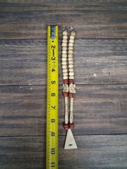 Vintage Tribal Style Necklace Wooden Other Unknown Carved Turtle Ancestral Mask