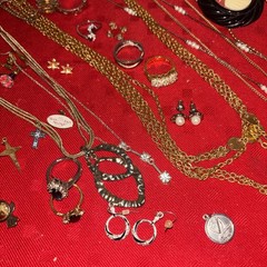 Vintage Estate Jewelry Lot-All Wearable Mix Estate Find- #062326