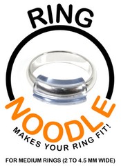 RING NOODLE – Ring Guard, Ring Size Reducer – Package of 9 (MEDIUM)