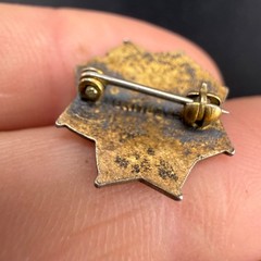 Vintage Sterling Silver VFW Auxiliary Pin War Military
