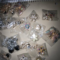 Mixed Lot Rhinestone Croc Jibbitz