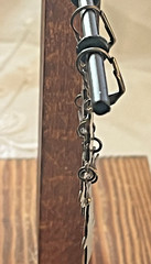 Bronze-Toned Antique-Style Chandelier Dangle Earrings, Stars, Rabbit in Hat 2.5″