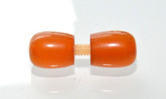 ✅ RUSSIAN SOVIET BALTIC AMBER TWIST CLASP NECKLACE 老琥珀 BRASLET PENDANT SCREW PIN