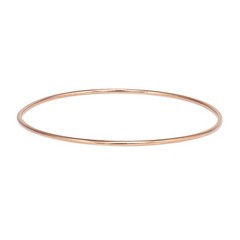 Vintage Portuguese Bangle Bracelet 19k Rose Gold 8″ Estate Fine Jewelry