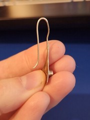Sterling Silver Quartz Dangle Earrings