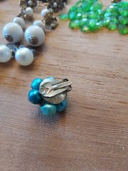 Vintage Lot Of 16pr. Earrings Marvella,Jaycraft,Kramer,Japan,Hong Kong,Germany